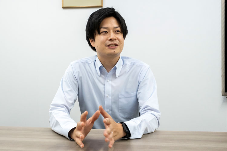 インタビュー写真