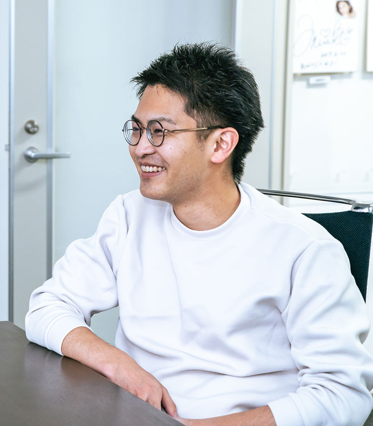 インタビュー写真